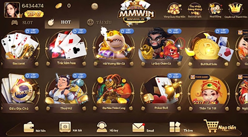Casino MMWIN đa dạng thể loại, đa dạng hình thức cược