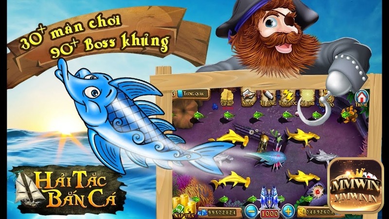 Bắn cá Hải Tặc là một tựa game bắn cá ấn tượng và gameplay hấp dẫn.