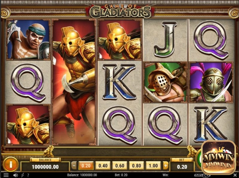 Trò chơi slot Game of Gladiators với cốt truyện hấp dẫn, mang đến cho bạn những trải nghiệm đầy kịch tính và cảm xúc,