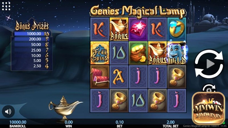 Kinh nghiệm chơi Genies Magic Lamp hay nhất