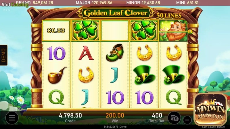 Gold Leaf Clover mang đến cho người chơi một lối chơi cực đơn giản với các biểu tượng đa dạng và thú vị