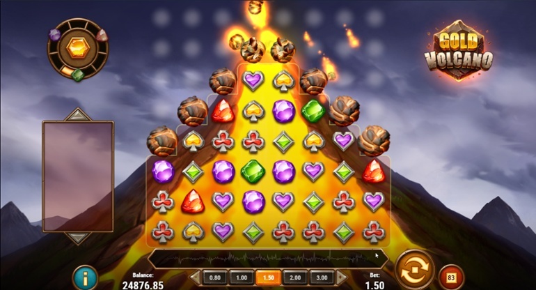 Gold Volcano Hot: Slot game cuốn hút về chủ đề núi lửa vàng