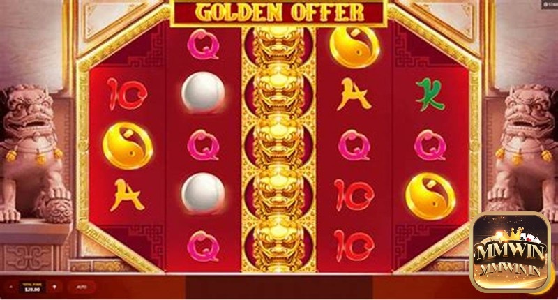 Các biểu tượng đẹp mắt và hấp dẫn trong slot game Golden Offer