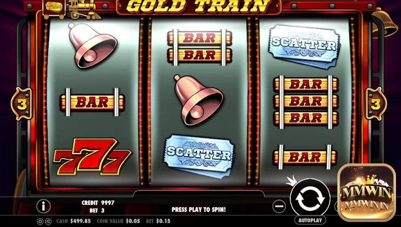 Chuyến tàu vàng là game có thiết kế 3x3