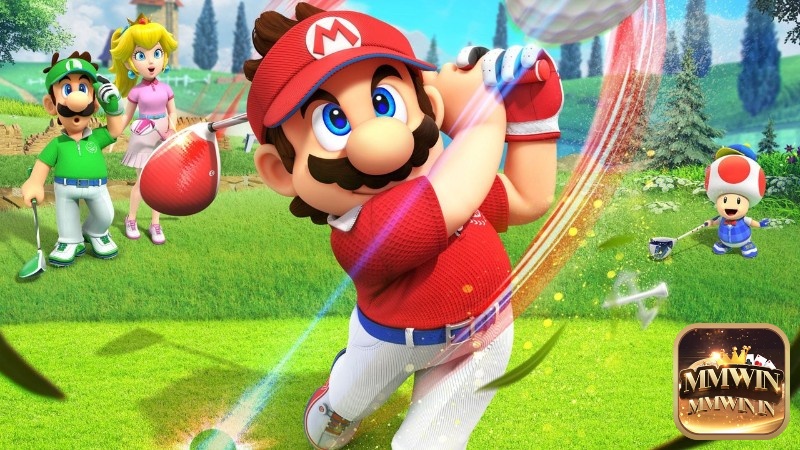 Game Mario Golf: Super Rush sở hữu lối chơi vui nhộn
