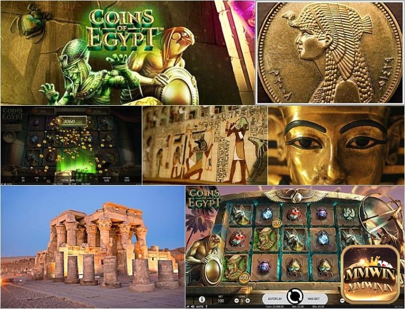 Cách chơi Coins of Egypt video slot vô cùng thú vị và hấp dẫn