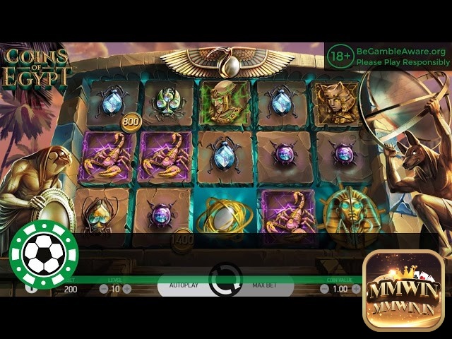 Cách chiến thắng trong Coins of Egypt video slot