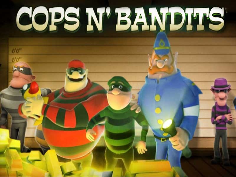 Cops and Bandits: Slot có phong cách hoạt hình vui nhộn