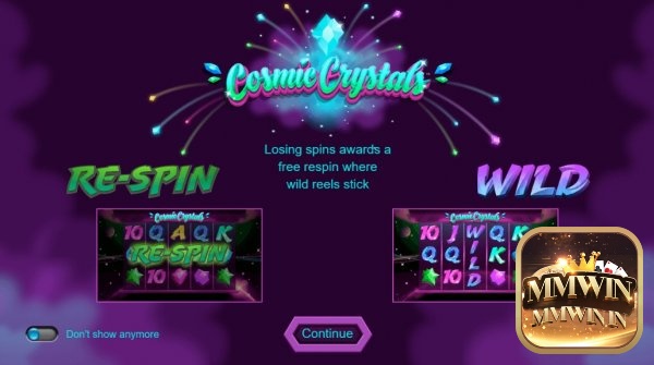 Cách chơi Cosmic Crystals rất đơn giản