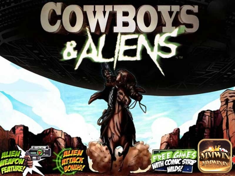 Cowboys & Aliens là một trò chơi slot trực tuyến hấp dẫn