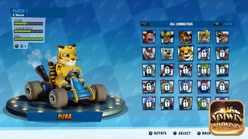 Các nhân vật trong Crash Team Racing: Nitro-Fueled đa dạng và phong phú