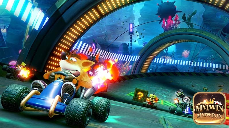 Game Crash Team Racing: Nitro-Fueled có đồ họa đẹp mắt và sinh động