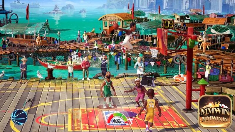 Game NBA 2K Playgrounds 2 ấn tượng đồ họa hoạt hình