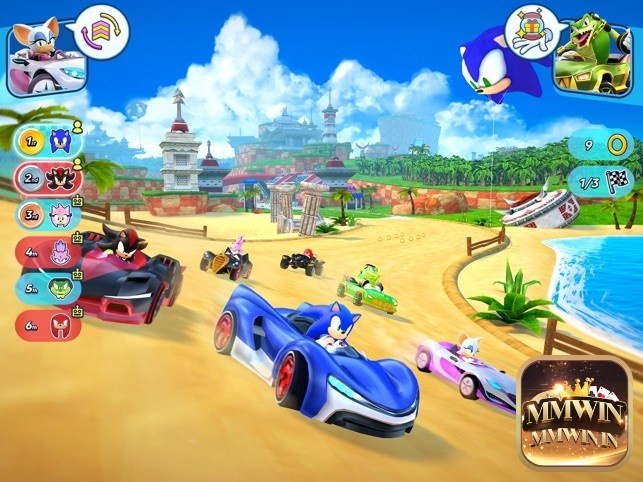 Lối chơi thú vị của Game Sonic Racing