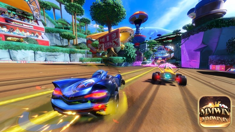 Hệ thống đường đua đa dạng của Game Sonic Racing