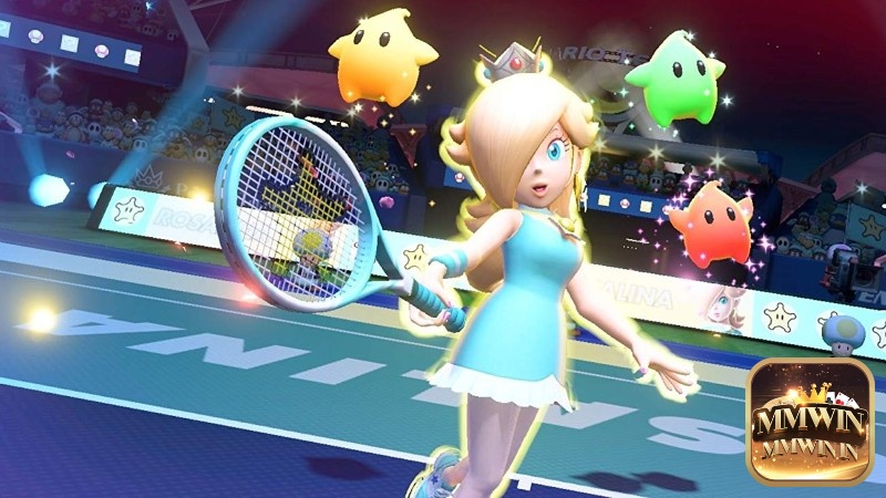 Trang bị chính trong trò chơi này là chiếc vợt tennis được thiết kế đặc trưng và riêng biệt
