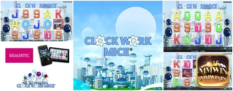 Clockwork Mice slot lấy cảm hứng từ một thành phố tương lai